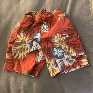 Boys L lands end swim trunks